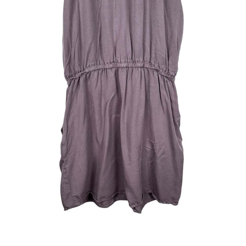 Tentree Cyprus Dress Women’s Size Large Purple 100% Tencel EcoCore Vacation - Picture 7 of 12